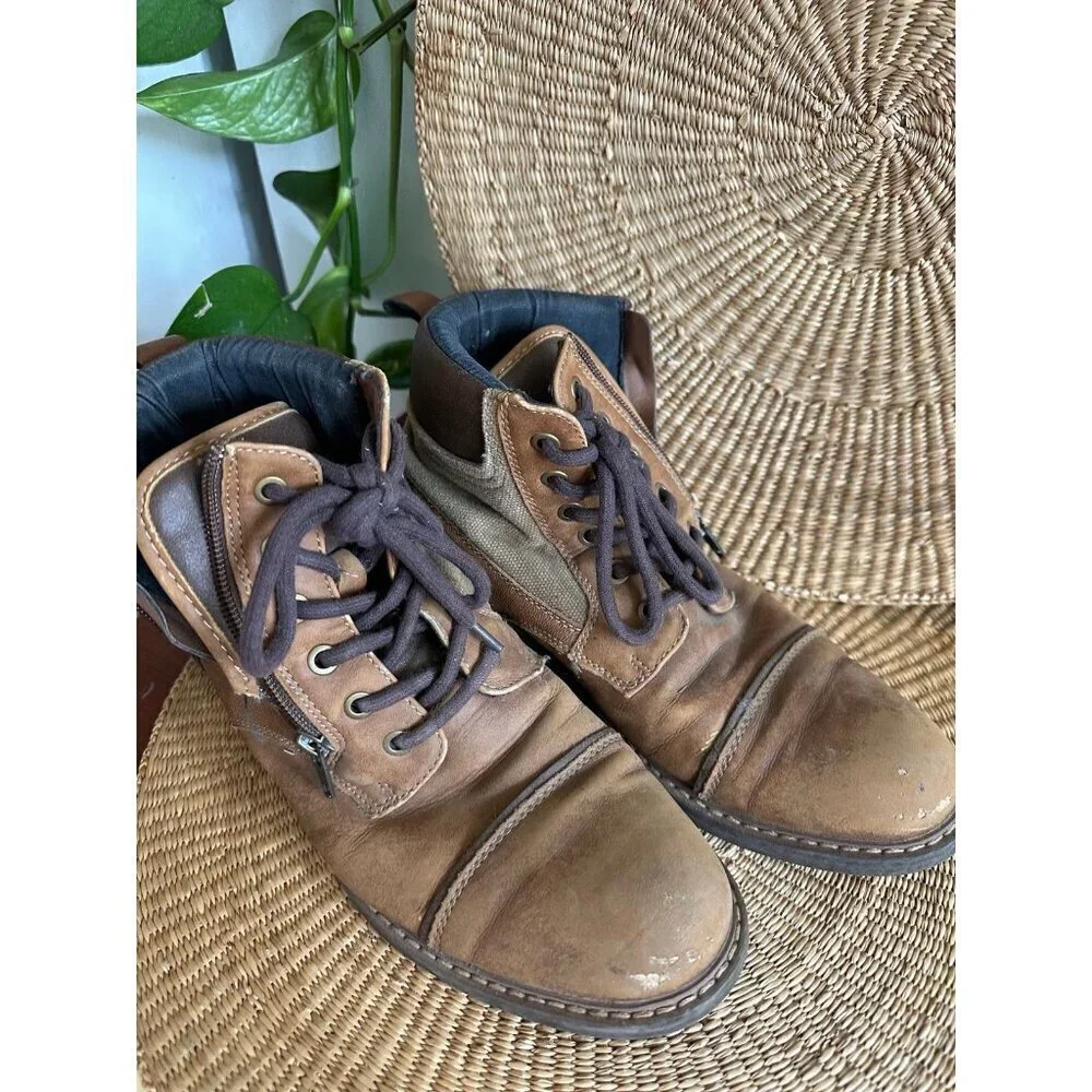 Kohl’s men’s size medium brown boots